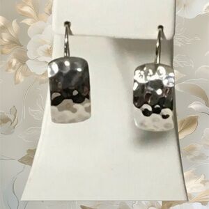 Silpada hammered earrings